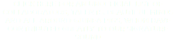 CLICK HERE FOR AN UNOFFICIAL LIST OF COLLABORATORS, TALENTS, BEAUTIFUL MINDS AND ALL AROUND GUINEA PIGS, WHOM HAVE CONTRIBUTED GREATLY TO OUR SIGNATURE SOUND