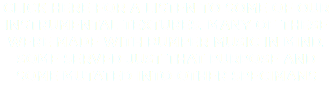 CLICK HERE FOR A LISTEN TO SOME OF OUR INSTRUMENTAL TEXTURES. MANY OF THESE WERE MADE WITH BUMPER MUSIC IN MIND. SOME SERVED JUST THAT PURPOSE AND SOME MUTATED INTO OTHER SPECIMANS